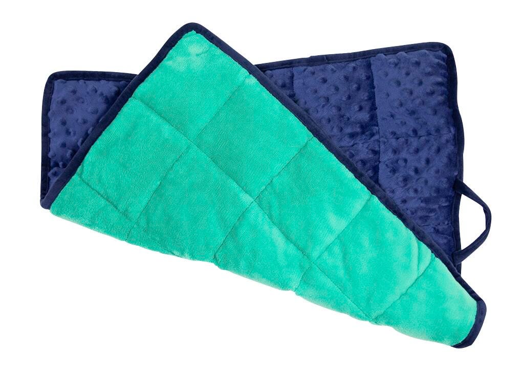 Bouncyband Portable Weighted 5lb Dual Textured Sensory Lap Pad for Kids, Item Number 2091711